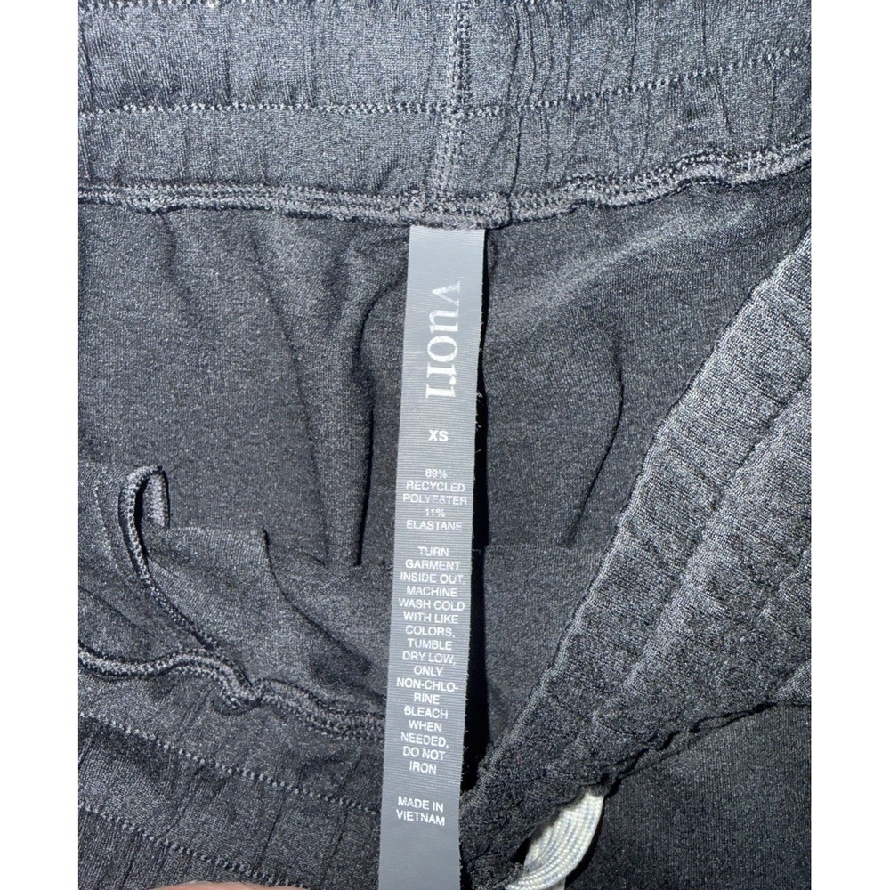 Vuori Performance Jogger Black Heather DreamKnit Pants VW303-Womens Large - Picture 4 of 6